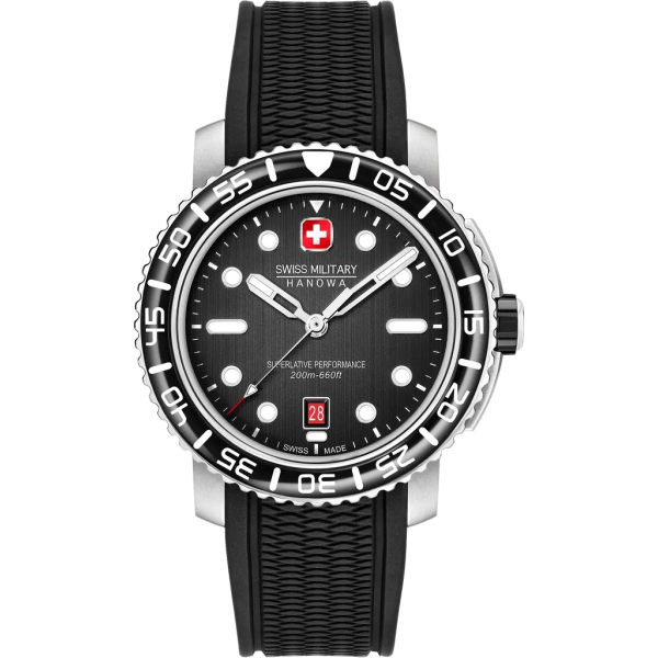 Часы Swiss Military Hanowa Black Marlin SMWGN0001701