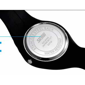 Skmei Rubber Black 9068