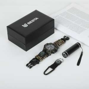 Подарунковий набір з компасом та ліхтариком Besta Light