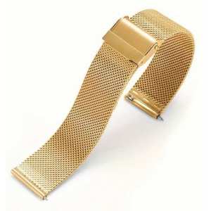 Ремешок металлический золотой размер 18 Ремешок металлический золотой размер 18