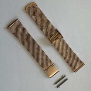 Ремешок металлический золотой размер 18 Ремешок металлический золотой размер 18