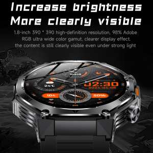 Смарт годинник Smart Surf X Pro Black Steel, 2 ремінці