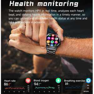 Смарт годинник Smart Surf X Pro Black Steel, 2 ремінці