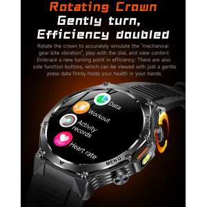 Смарт годинник Smart Surf X Pro Black Steel, 2 ремінці