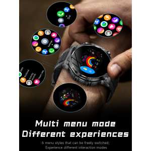 Смарт годинник Smart Surf X Pro Black Steel, 2 ремінці