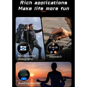 Смарт годинник Smart Surf X Pro Black Steel, 2 ремінці