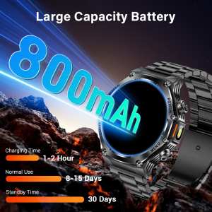 Смарт годинник Smart Surf X Pro Black Steel, 2 ремінці