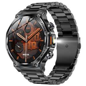 Смарт годинник Smart Surf X Pro Black Steel, 2 ремінці