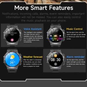 Смарт годинник Smart Mevaden Ultra Rubber, 2 ремінці