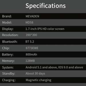 Смарт годинник Smart Mevaden Ultra Rubber, 2 ремінці