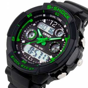 Skmei S-Shock Green 0931 Skmei S-Shock Green 0931