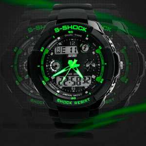Skmei S-Shock Green 0931 Skmei S-Shock Green 0931