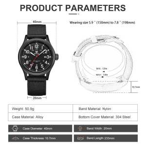 Годинник Besta Command Black