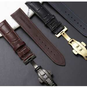 Ремінець чорний DeLuxe кліпсовий розмір 20