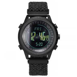 Годинник North Edge Desert Nylon Power 5BAR з компасом