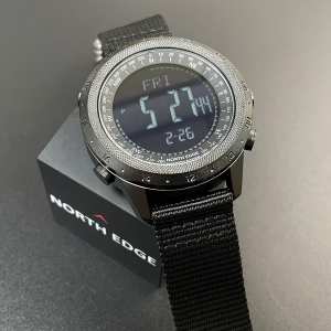 Часы North Edge Desert Nylon Power 5BAR с компасом