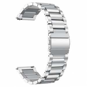 Ремешок металлический серебряный размер 20