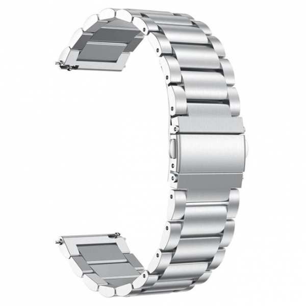 Ремешок металлический серебряный размер 20