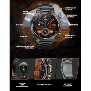 Smart Fire Steel з компасом