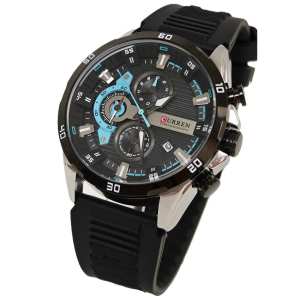 Curren Roberto Elastic Black, 2 ремінці Curren Roberto Elastic Black, 2 ремінці