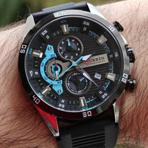 Curren Roberto Elastic Black, 2 ремінці Curren Roberto Elastic Black, 2 ремінці