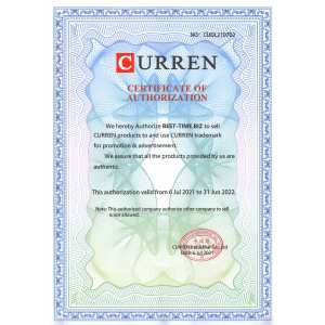 Curren Roberto Elastic Black, 2 ремінці Curren Roberto Elastic Black, 2 ремінці