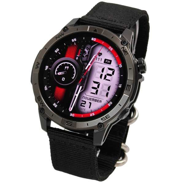 North Edge GPS Titan Black Spider з компасом