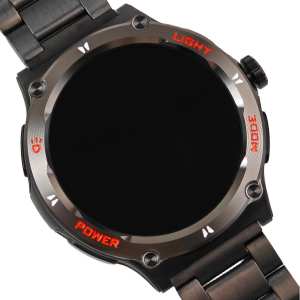 Smart Advanture Steel Black з компасом, 2 ремешка