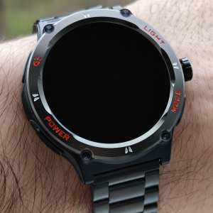 Smart Advanture Steel Black з компасом, 2 ремешка