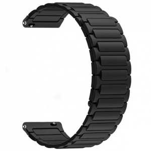 Каучуковый ремешок со вставками Black 20