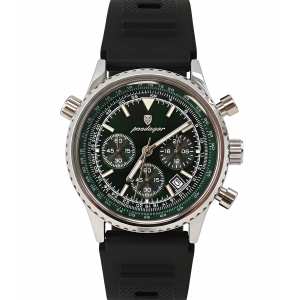 Poedagar Avalon Rubber Black, 2 ремешка