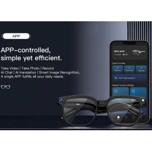 Cмарт-очки с AI-помощником M02S Black