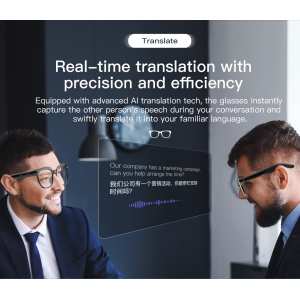 Cмарт-очки с AI-помощником M02S Black