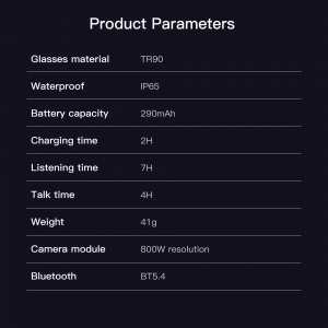 Cмарт-очки с AI-помощником M02S Black