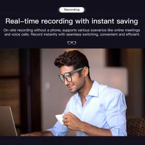 Cмарт-очки с AI-помощником M02S Black