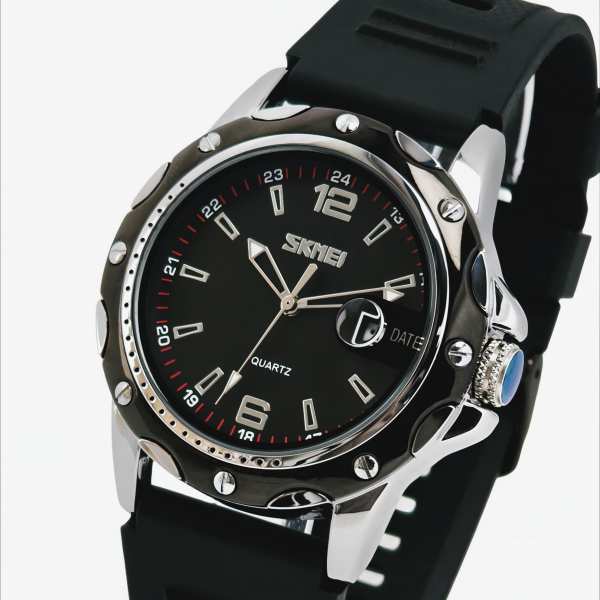 Skmei Robby Elastic Black, 2 ремешка