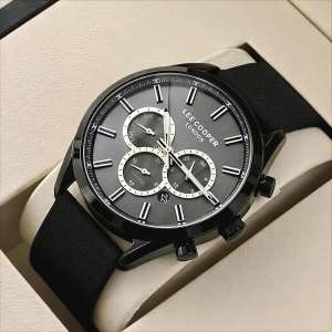 Lee Cooper England Midnight Black, 2 ремешка