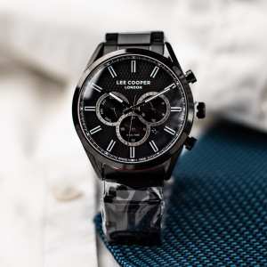 Lee Cooper England Midnight Black, 2 ремешка