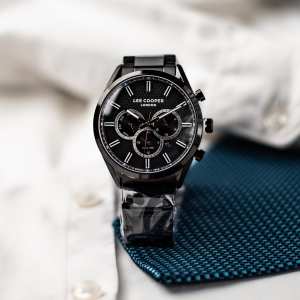 Lee Cooper England Midnight Black, 2 ремешка