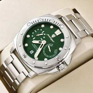 Poedagar Select Silver Metal, 2 ремешка