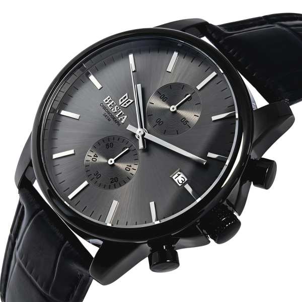 Besta Mars Premium Leather Black, 2 ремешка