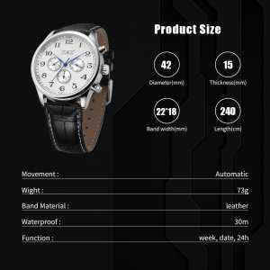 Jaragar Elite Pure Silver, 2 ремешка