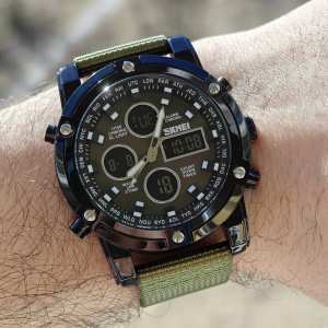 Skmei Molot Green Stryker, 2 ремешка