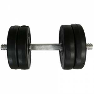 Гантель наборная композитная в пластиковой оболочке Newt Rock Pro-R 11,5 кг
