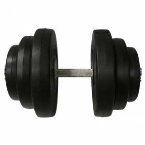 Гантель наборная композитная в пластиковой оболочке Newt Rock Pro-R 19,5 кг