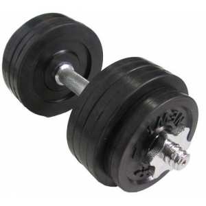 Гантель обрезиненная наборная 12 кг Newt Home