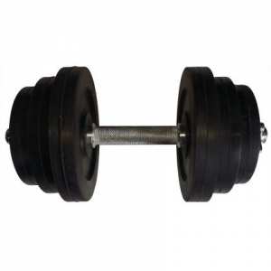 Гантель обрезиненная наборная 14 кг Newt Home