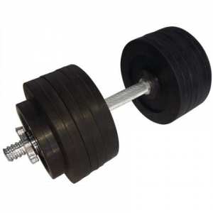 Гантель обрезиненная наборная 23 кг Newt Home