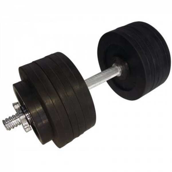 Гантель обрезиненная наборная 23 кг Newt Home