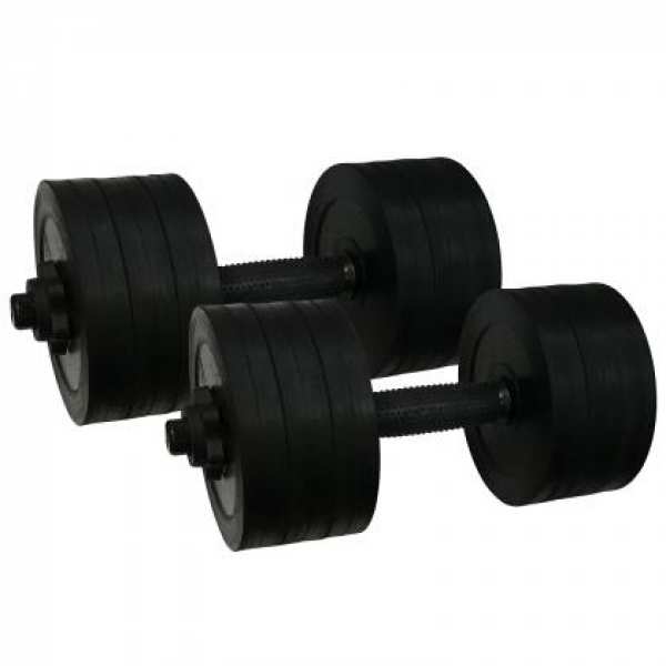 Гантели обрезиненные 2 шт по 18,5 кг Newt PL